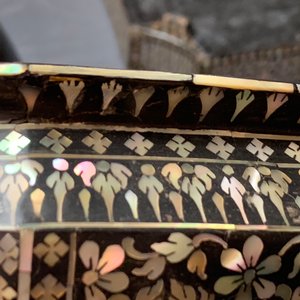 A varied collection of mother-of-pearl and mica-inlaid lacquerware, Southeast Asia, 19/20th C. — 照片 14