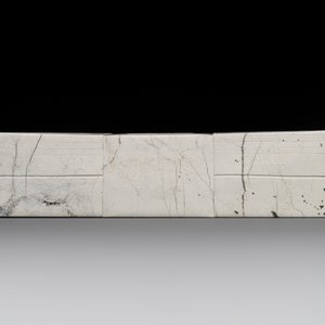 A varied collection of nine Chinese archaistic jade and stone carvings, 20th C. — photo 11
