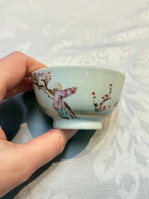 A varied collection of nine Chinese blue, white and famille rose wares, Kangxi and later — 照片 28