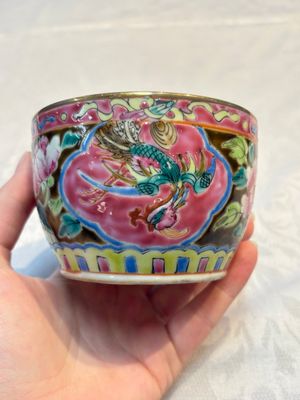 A varied collection of nine Chinese blue, white and famille rose wares, Kangxi and later — 照片 8