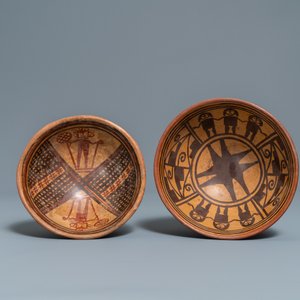 A varied collection of partly painted pottery, Middle- and South-America — photo 4