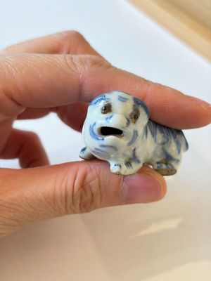 A varied collection of seven Chinese blue and white wares, Chenghua marks, 19th C. — photo 23