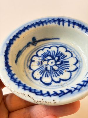 A varied collection of seven Chinese blue and white wares, Chenghua marks, 19th C. — photo 37