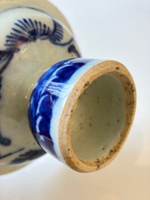 A varied collection of seven Chinese blue and white wares, Chenghua marks, 19th C. — photo 41