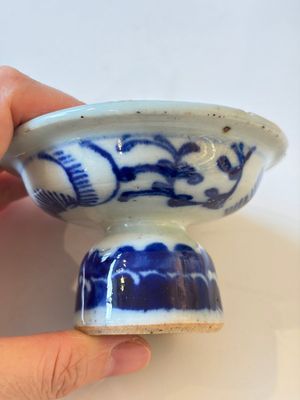 A varied collection of seven Chinese blue and white wares, Chenghua marks, 19th C. — photo 43