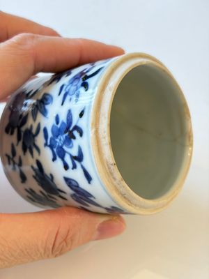 A varied collection of seven Chinese blue and white wares, Chenghua marks, 19th C. — photo 50