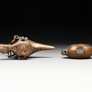 A varied collection of ten Indian bronze objects, 19/20th C. — foto 15