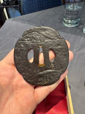 A varied collection of ten Japanese iron tsuba, Edo — 照片 18