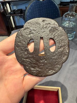 A varied collection of ten Japanese iron tsuba, Edo — 照片 19