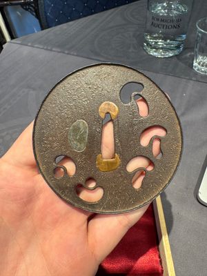 A varied collection of ten Japanese iron tsuba, Edo — 照片 20