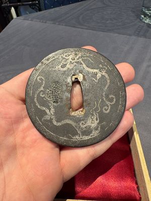 A varied collection of ten Japanese iron tsuba, Edo — 照片 8