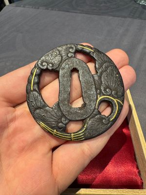 A varied collection of ten Japanese iron tsuba, Edo — 照片 10