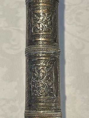 A varied collection of two daggers, two swords and forearm protection, India and Turkey, 19th C. — foto 31