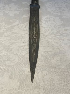 A varied collection of two daggers, two swords and forearm protection, India and Turkey, 19th C. — foto 43