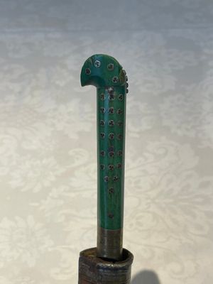 A varied collection of two daggers, two swords and forearm protection, India and Turkey, 19th C. — foto 47