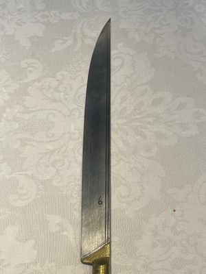 A varied collection of two daggers, two swords and forearm protection, India and Turkey, 19th C. — foto 51