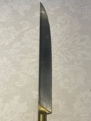 A varied collection of two daggers, two swords and forearm protection, India and Turkey, 19th C. — foto 52