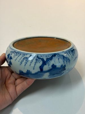 A varied group of 15 Chinese blue and white wares, 18th C. and later — 照片 1