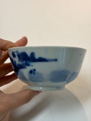 A varied group of 15 Chinese blue and white wares, 18th C. and later — 照片 11