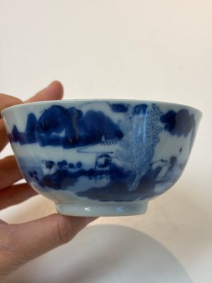 A varied group of 15 Chinese blue and white wares, 18th C. and later — 照片 13