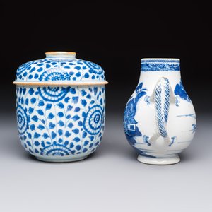 A varied group of 15 Chinese blue and white wares, 18th C. and later — 照片 11