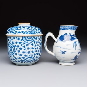 A varied group of 15 Chinese blue and white wares, 18th C. and later — 照片 12