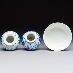 A varied group of 15 Chinese blue and white wares, 18th C. and later — 照片 20