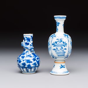 A varied group of 15 Chinese blue and white wares, 18th C. and later — 照片 23