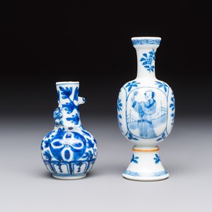 A varied group of 15 Chinese blue and white wares, 18th C. and later — 照片 24