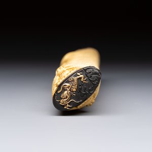 A varied group of six Japanese koshirae components or sword fittings, Edo — photo 5