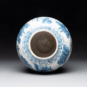 A very early Dutch Delftware jar depicting the life of Christ, 2nd quarter 17th C. — 照片 5
