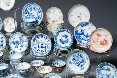 A very extensive collection of Chinese cups and saucers, Kangxi and later — foto 4