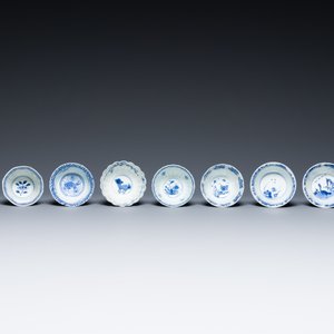 A very extensive collection of Chinese cups and saucers, Kangxi and later — foto 13