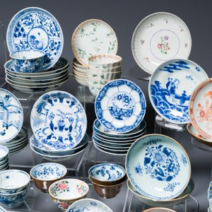 A very extensive collection of Chinese cups and saucers, Kangxi and later — foto 4