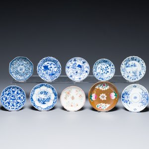 A very extensive collection of Chinese cups and saucers, Kangxi and later — foto 10