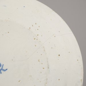 A very fine Dutch Delft blue and white plate, 18th C. — 照片 4