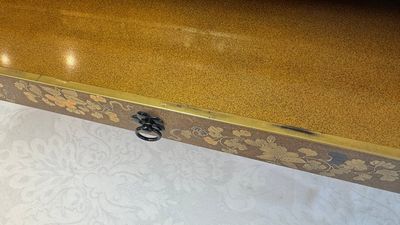 A very fine Japanese hiramaki-e on nashiji lacquer suzuribako, Edo, 18th C. — photo 18