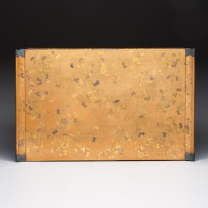 A very fine Japanese hiramaki-e on nashiji lacquer suzuribako, Edo, 18th C. — photo 8