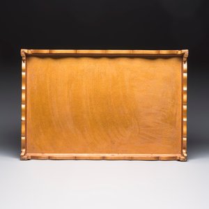 A very fine Japanese hiramaki-e on nashiji lacquer suzuribako, Edo, 18th C. — photo 9
