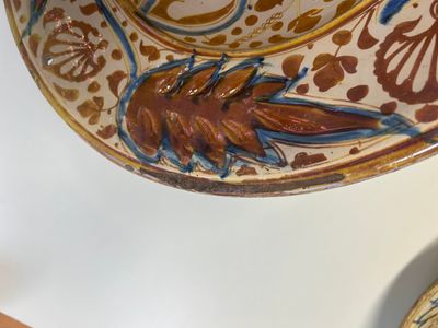 A very fresh large Hispano-Moresque lustre-glazed dish with ornamental design, Spain, 16th C. — 照片 11