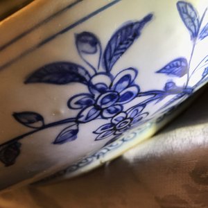 A very large Chinese blue and white dragon dish, Jiajing — 照片 10