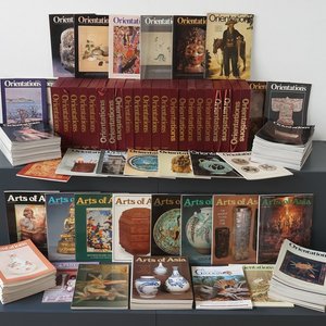 A very large collection of Asian Arts magazines: Orientations, Arts of Asia, 1980's and 1990's — photo 1