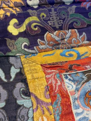 A very large Tibetan 'Astrological Calendar' thangka, 20th C. — photo 18