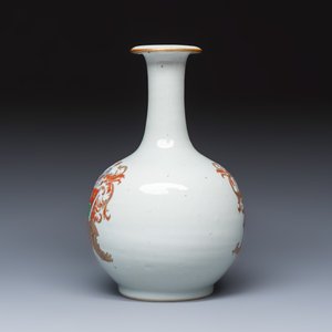 A very rare Chinese famille rose armorial kendi with the arms of De Heere for the Dutch market — foto 2