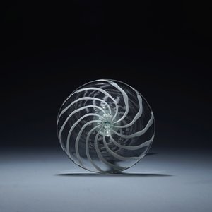 A very thin façon de Venise swirl glass, 18/19th C. — 照片 2