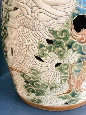 A Vietnamese Bien Hoa pottery garden seat, 20th C. — photo 11