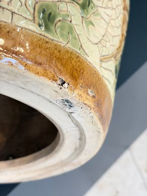 A Vietnamese Bien Hoa pottery garden seat, 20th C. — photo 17