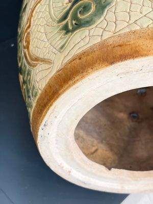A Vietnamese Bien Hoa pottery garden seat, 20th C. — photo 18