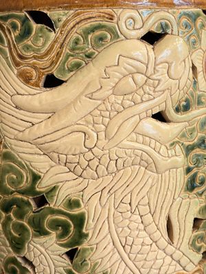 A Vietnamese Bien Hoa pottery garden seat, 20th C. — photo 5