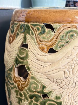 A Vietnamese Bien Hoa pottery garden seat, 20th C. — photo 6